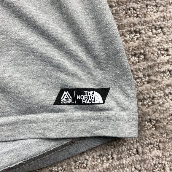 The Nort Face Shirt Men Extra Large XL Gray Suffer Now Summit Later - STAIN Look - Picture 4 of 9